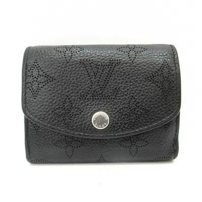 Pre-owned Louis Vuitton Black Noir Wallet (tri-fold) () In Black, Noir