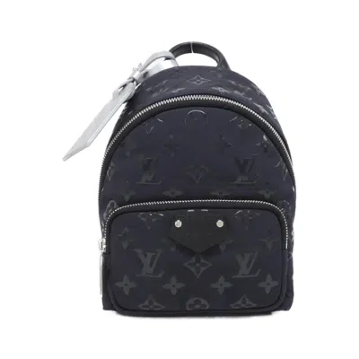 Pre-owned Louis Vuitton Black Nylon Canvas Backpack ()