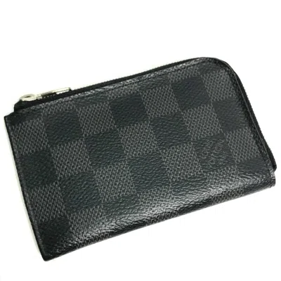 Pre-owned Louis Vuitton Black Other Coin Purse/coin Case ()