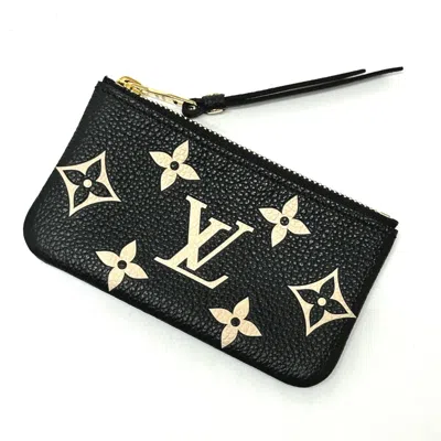 Pre-owned Louis Vuitton Black Other Coin Purse/coin Case ()