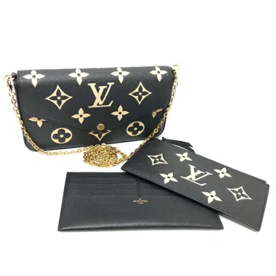 Pre-owned Louis Vuitton Black Other Long Wallet (bi-fold) ()