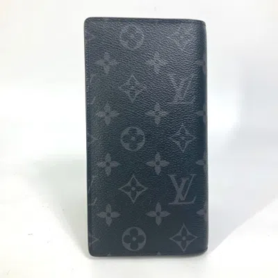Pre-owned Louis Vuitton Black Other Long Wallet (bi-fold) ()