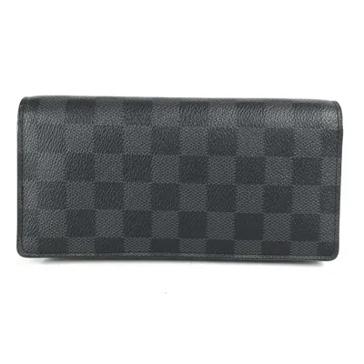 Pre-owned Louis Vuitton Black Other Long Wallet (bi-fold) ()