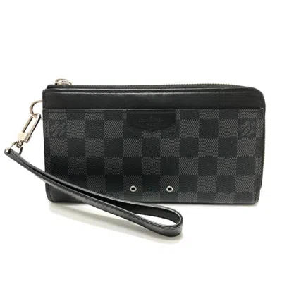 Pre-owned Louis Vuitton Black Other Long Wallet (bi-fold) ()