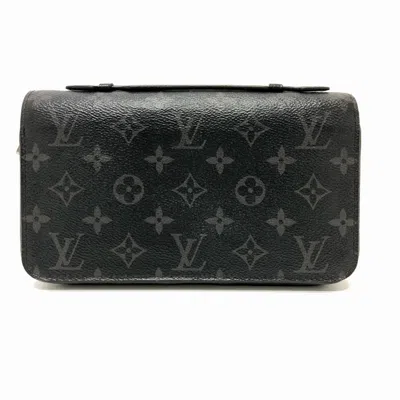 Pre-owned Louis Vuitton Black Other Long Wallet (bi-fold) ()