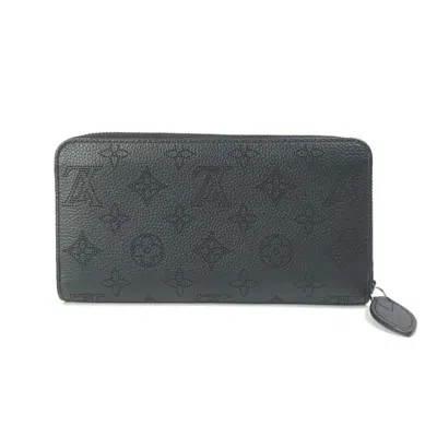 Pre-owned Louis Vuitton Black Other Long Wallet (bi-fold) ()