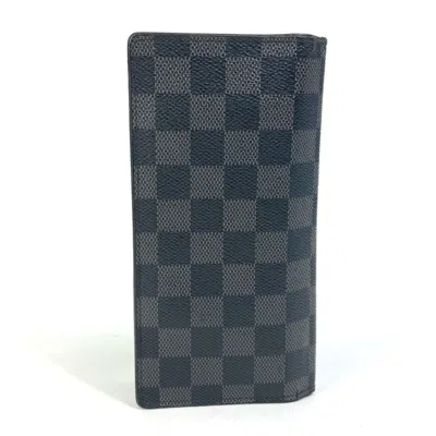 Pre-owned Louis Vuitton Black Other Long Wallet (bi-fold) ()