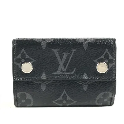 Pre-owned Louis Vuitton Black Other Wallet (tri-fold) ()
