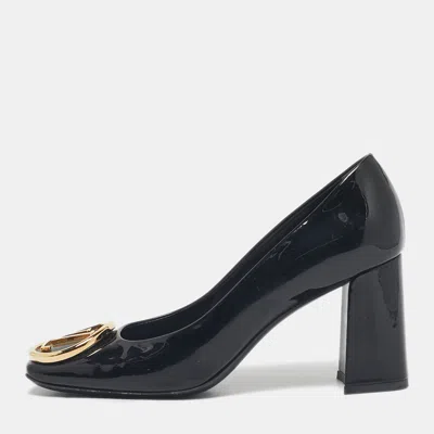 Pre-owned Louis Vuitton Black Patent Leather Madeleine Pumps Size 39