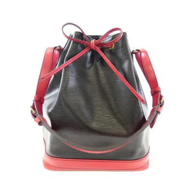Pre-owned Louis Vuitton Black Red Color Shoulder Bag ()