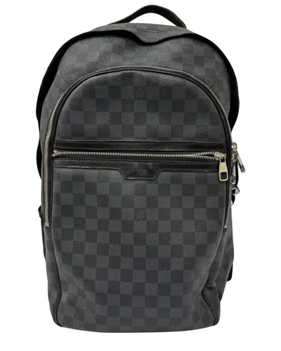 Pre-owned Louis Vuitton Black Sheep Damier Michael Backpack (authentic Pre-loved)