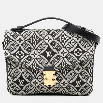 Pre-owned Louis Vuitton Black Since 1854 Pochette Metis