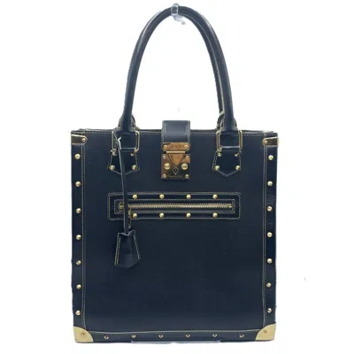 Pre-owned Louis Vuitton Black Suhali Leather Handbag Tote Bag ()