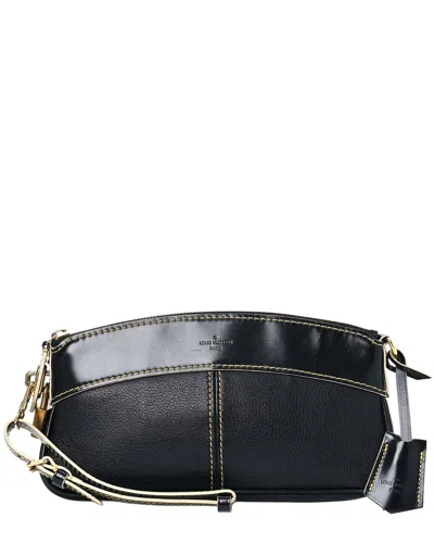 Pre-owned Louis Vuitton Lockit Leather Clutch