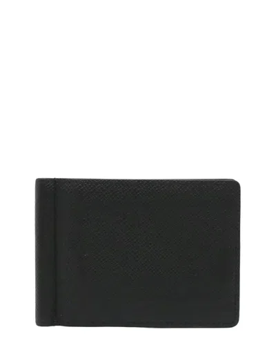 Louis Vuitton Black Taiga Leather Wallet (authentic Pre-loved)