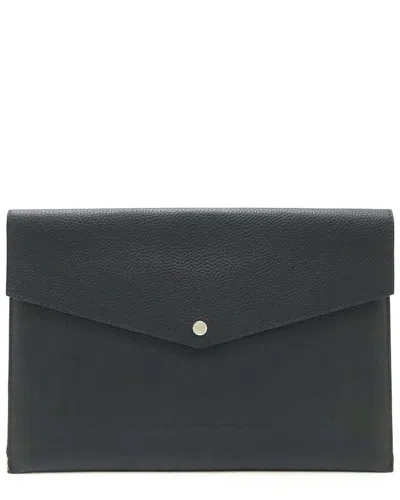 Louis Vuitton Black Taurillon Leather Pochette Envelope Clutch (authentic Pre-  Loved)