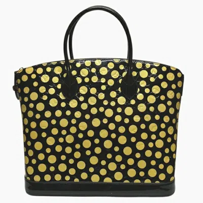 Pre-owned Louis Vuitton Black Yellow Handbag Tote Bag ()