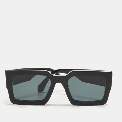 Pre-owned Louis Vuitton Black Z1579w Lv Clash Square Sunglasses