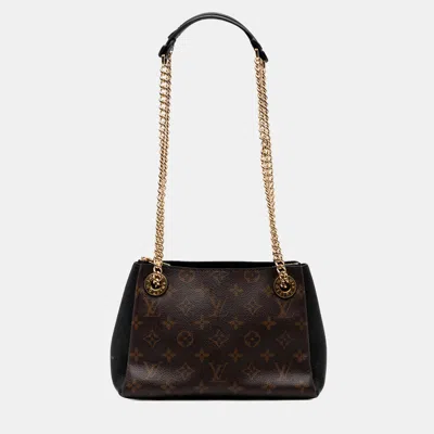 Pre-owned Louis Vuitton Black/brown Monogram Surene Bb