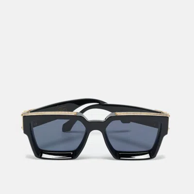 Pre-owned Louis Vuitton Black/gold Tone Z1165w 1.1 Millionaires Sunglasses