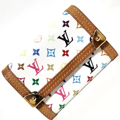 Pre-owned Louis Vuitton Blanc Coin Purse/coin Case ()