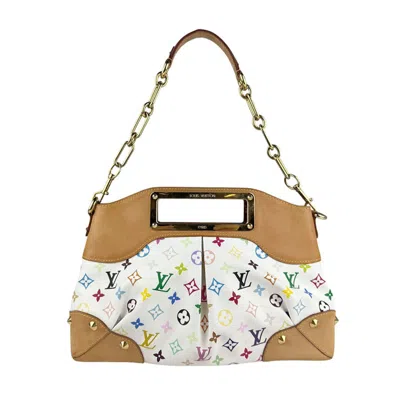 Pre-owned Louis Vuitton Blanc Monogram Multicolore Handbag Shoulder Bag ()