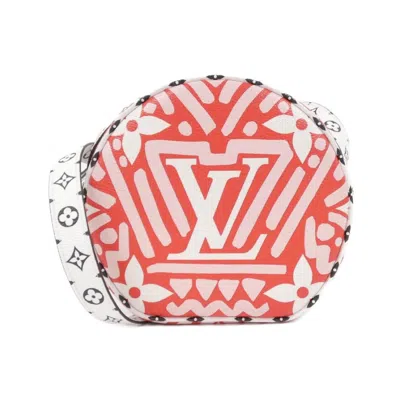 Pre-owned Louis Vuitton Blanc Rouge Coated Canvas Shoulder Bag ()