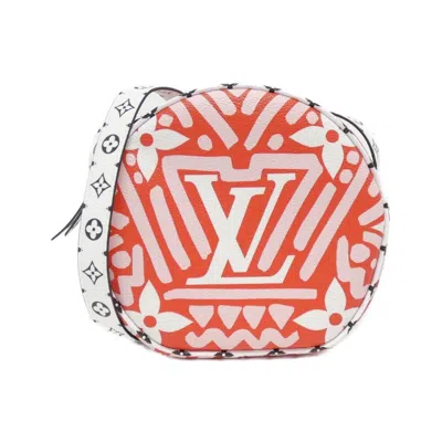 Pre-owned Louis Vuitton Blanc Rouge Coated Canvas Shoulder Bag ()