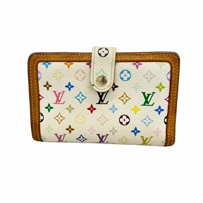 Pre-owned Louis Vuitton Blanc Wallet (bi-fold) () In White