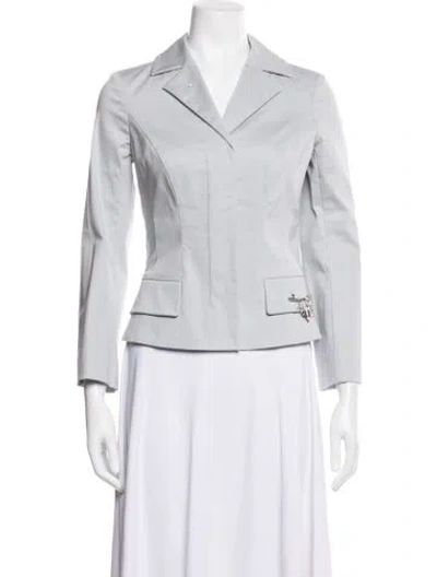 Pre-owned Louis Vuitton Blazer In Grey