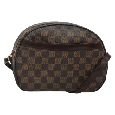 Pre-owned Louis Vuitton Blois Handbag Monogram Canvas Brown Canvas Shoulder Bag Bag ()