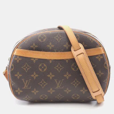 Pre-owned Louis Vuitton Blois Monogram In Brown