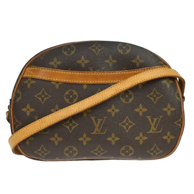 Pre-owned Louis Vuitton Blois Monogram Canvas Brown Canvas Shoulder Bag Bag ()