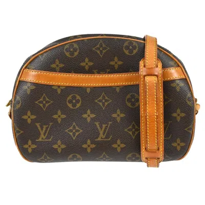 Pre-owned Louis Vuitton Blois Monogram Canvas Brown Canvas Shoulder Bag Bag ()