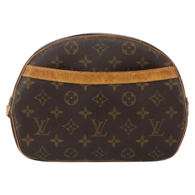 Pre-owned Louis Vuitton Blois Monogram Canvas Brown Canvas Shoulder Bag Bag ()