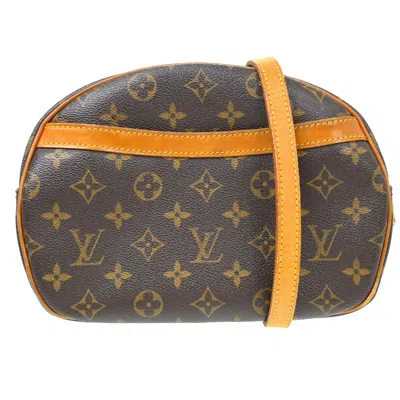 Pre-owned Louis Vuitton Blois Monogram Canvas Brown Canvas Shoulder Bag Bag ()