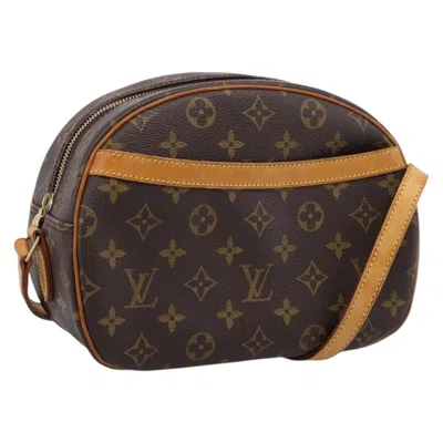 Pre-owned Louis Vuitton Blois Monogram Canvas Brown Canvas Shoulder Bag Bag ()