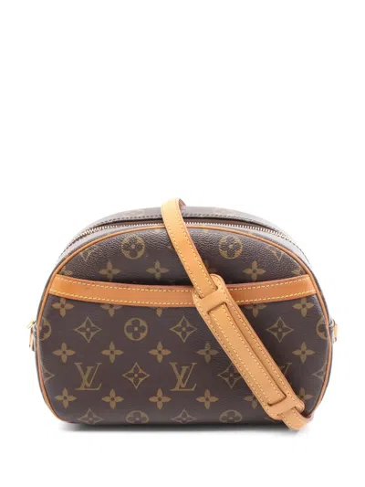 Pre-owned Louis Vuitton Blois Monogram Shoulder Bag In Brown