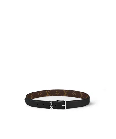 Pre-owned Louis Vuitton Bloom Belt In Black