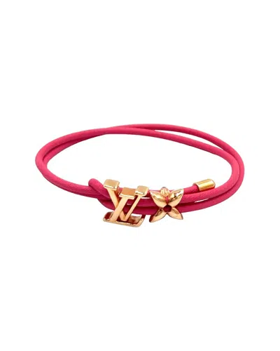 Louis Vuitton Bloom Bracelet (authentic Pre-loved) In Pink