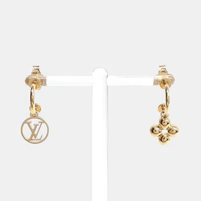 Pre-owned Louis Vuitton Blooming Earrings In Multi