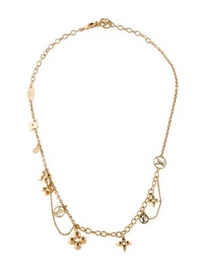 Pre-owned Louis Vuitton Blooming Supple Necklace, 17.5" In Multi