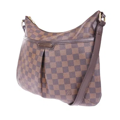 Pre-owned Louis Vuitton Bloomsbury Brown Canvas Shoulder Bag ()