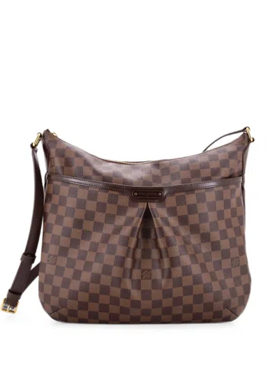 Pre-owned Louis Vuitton Bloomsbury Handbag Damier Gm Shoulder Bag In Brown