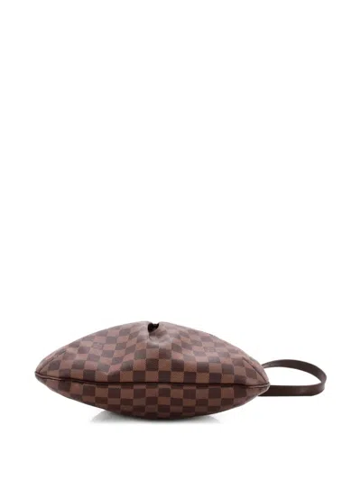 Pre-owned Louis Vuitton Bloomsbury Handbag Damier Pm Crossbody Bag In Brown