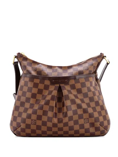 Pre-owned Louis Vuitton Bloomsbury Handbag Damier Pm Crossbody Bag In Brown
