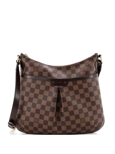 Pre-owned Louis Vuitton Bloomsbury Handbag Damier Pm Crossbody Bag In Brown