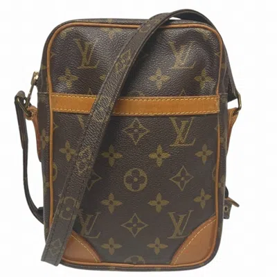 Pre-owned Louis Vuitton Blue Brown Galle Monogram Monogram Shoulder Bag ()
