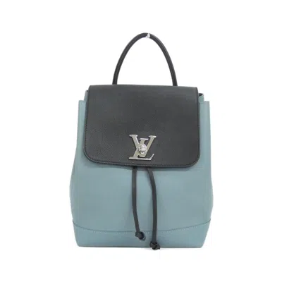 Pre-owned Louis Vuitton Blue Ciel Backpack ()
