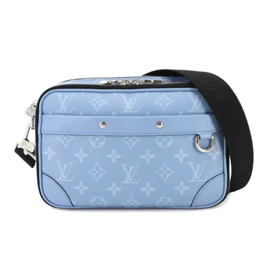 Pre-owned Louis Vuitton Blue Ciel Taigarama Messenger Bag Shoulder Bag ()